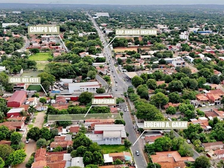 Terreno de 1113 m2 en Ciudad del Este, Paraguay