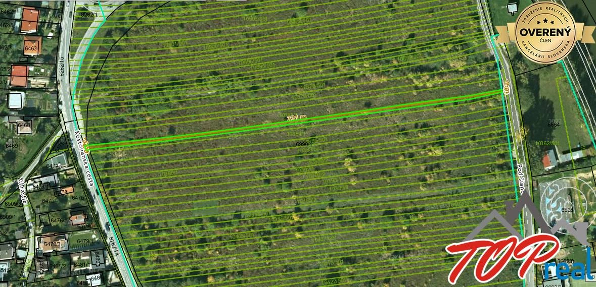 Parcela de 2428 m² en Košice, Eslovaquia