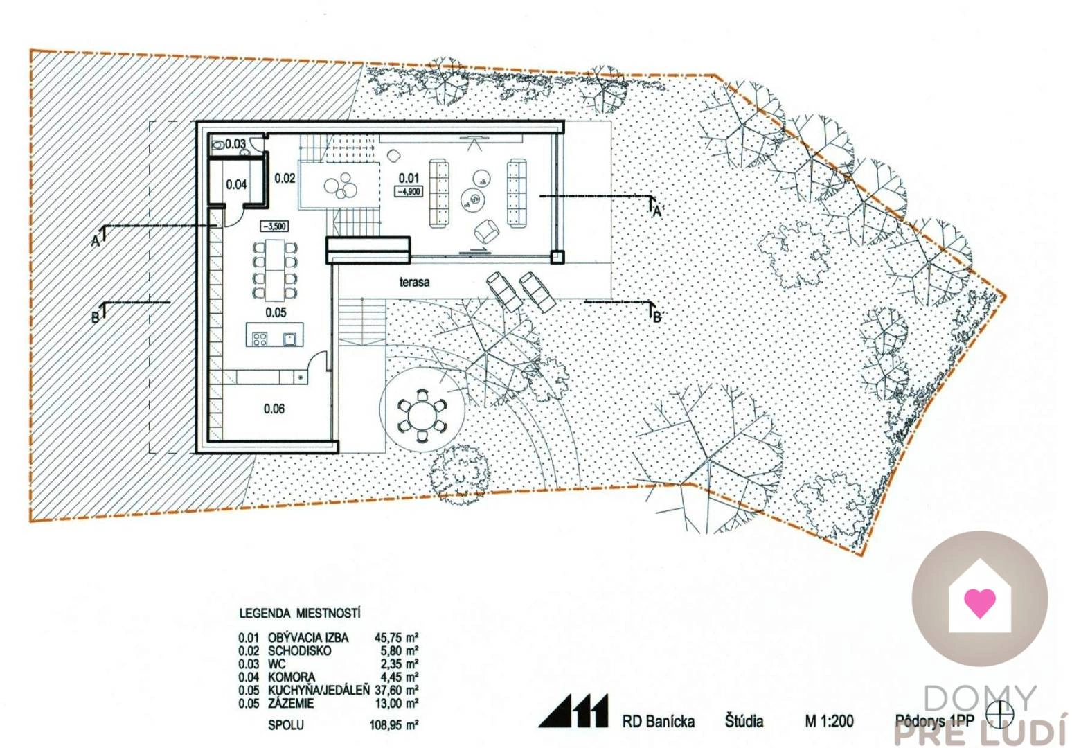 Land plot 669 m² in Bratislava, Slovakia