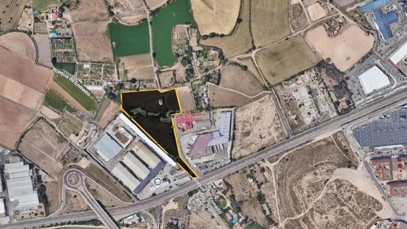 Grundstücksfläche von 18.595 m² in Zaragoza, Spanien