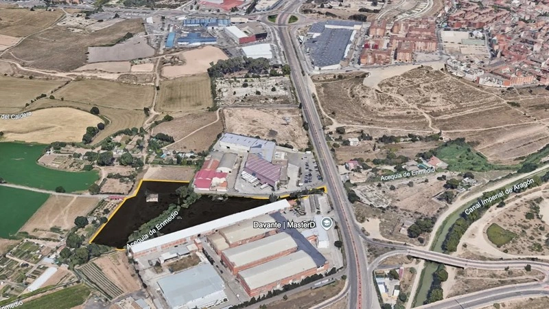Grundstücksfläche von 18.595 m² in Zaragoza, Spanien