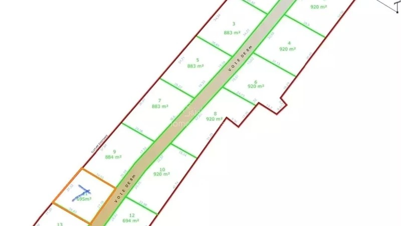 突尼斯斯法克斯 580 m2 土地
