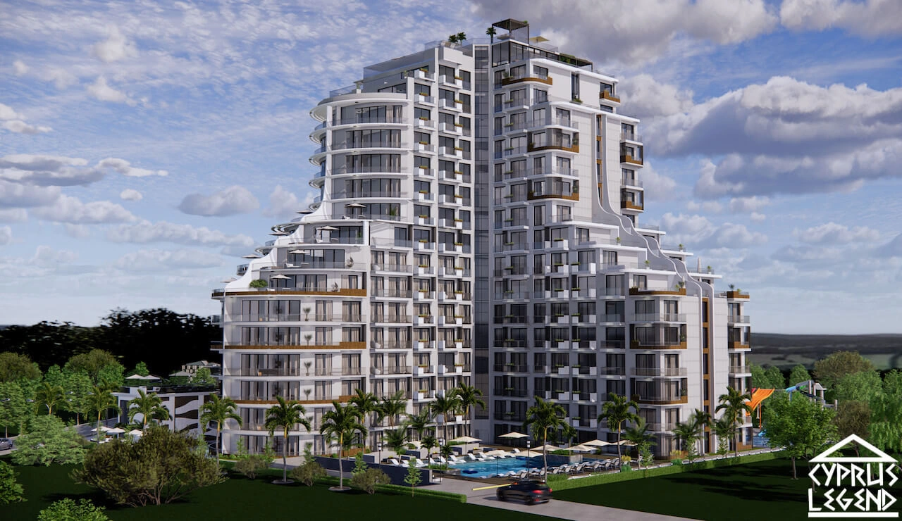 شقة جميلة بمساحة 40 م2 في غوزيل يورت، قبرص الشمالية