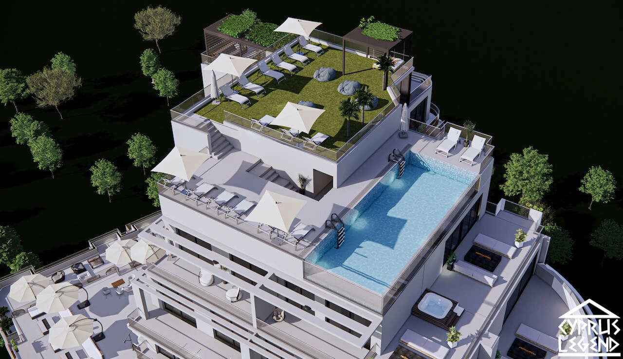 شقة جميلة بمساحة 40 م2 في غوزيل يورت، قبرص الشمالية