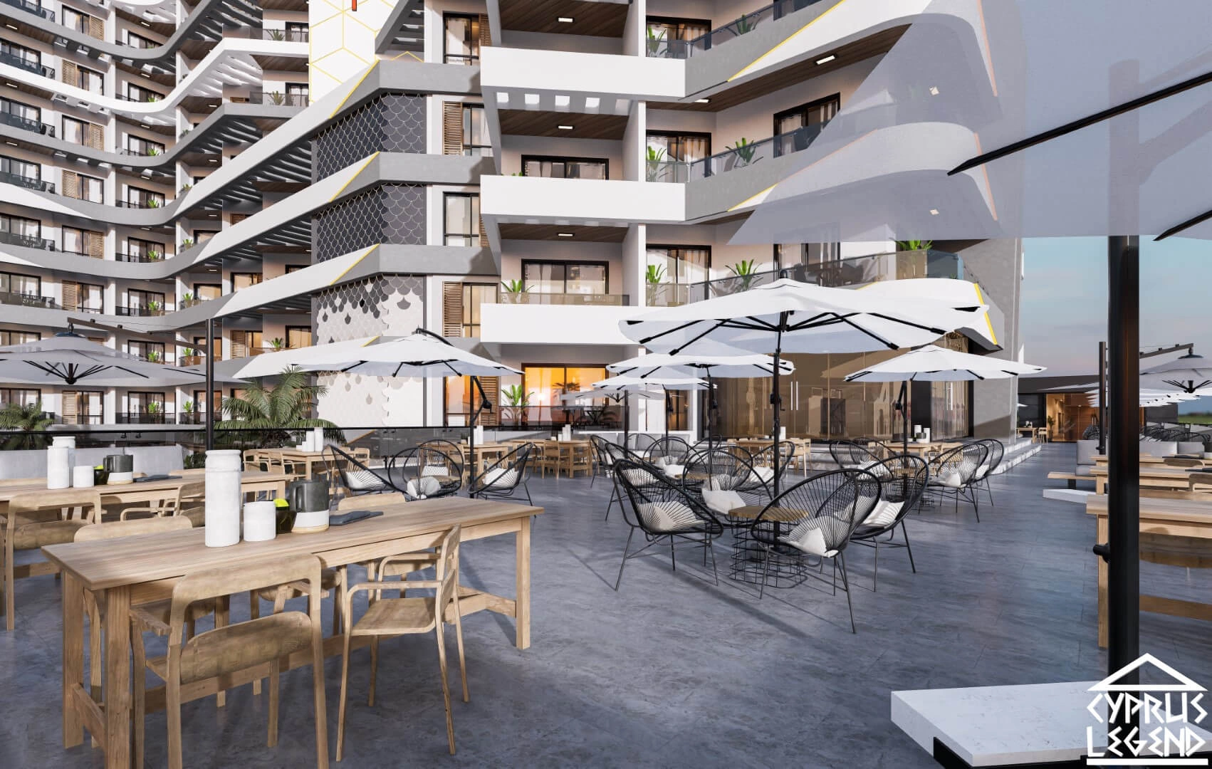 استوديو مريح بمساحة 41 م² بجانب الشاطئ في غوزيليورت، قبرص الشمالية