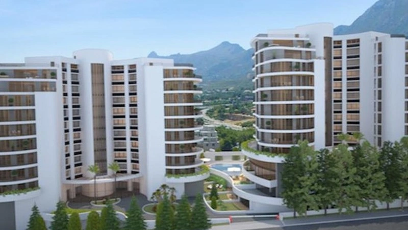 Modern apartment 3+1 in the center of Girne, North Cyprus