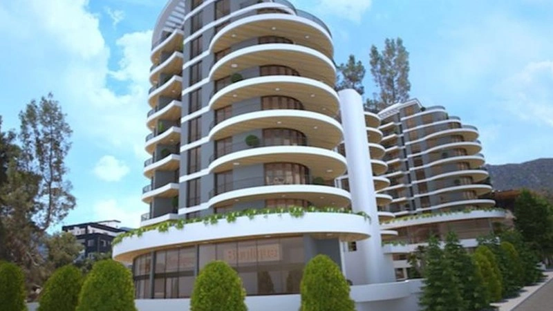 Modern apartment 3+1 in the center of Girne, North Cyprus