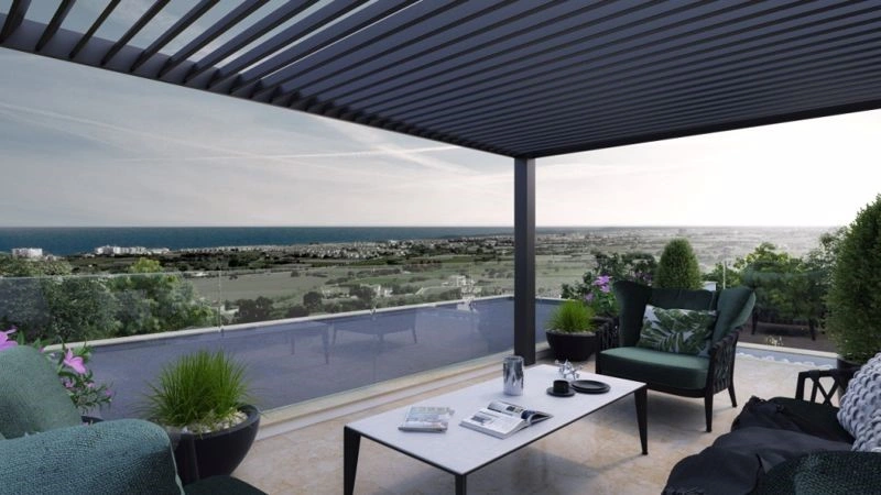 Prestigieuse villa 3+1 au-dessus de Protaras à Famagouste, Chypre du Nord