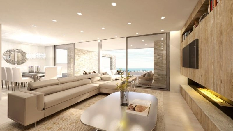 Prestigieuse villa 3+1 au-dessus de Protaras à Famagouste, Chypre du Nord