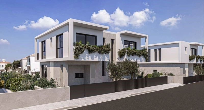 Villa 2+1 avec jardin paysager à Famagouste, Chypre du Nord