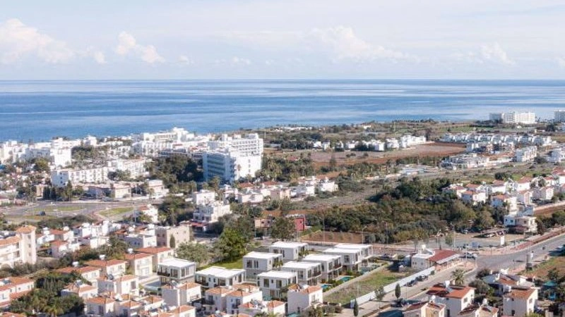 Villa 2+1 avec jardin paysager à Famagouste, Chypre du Nord