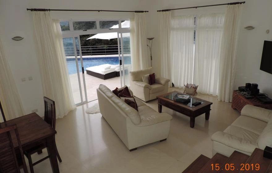 Villa of 600 m2 in the area of Bo Bel in the northern part of Mahe Island