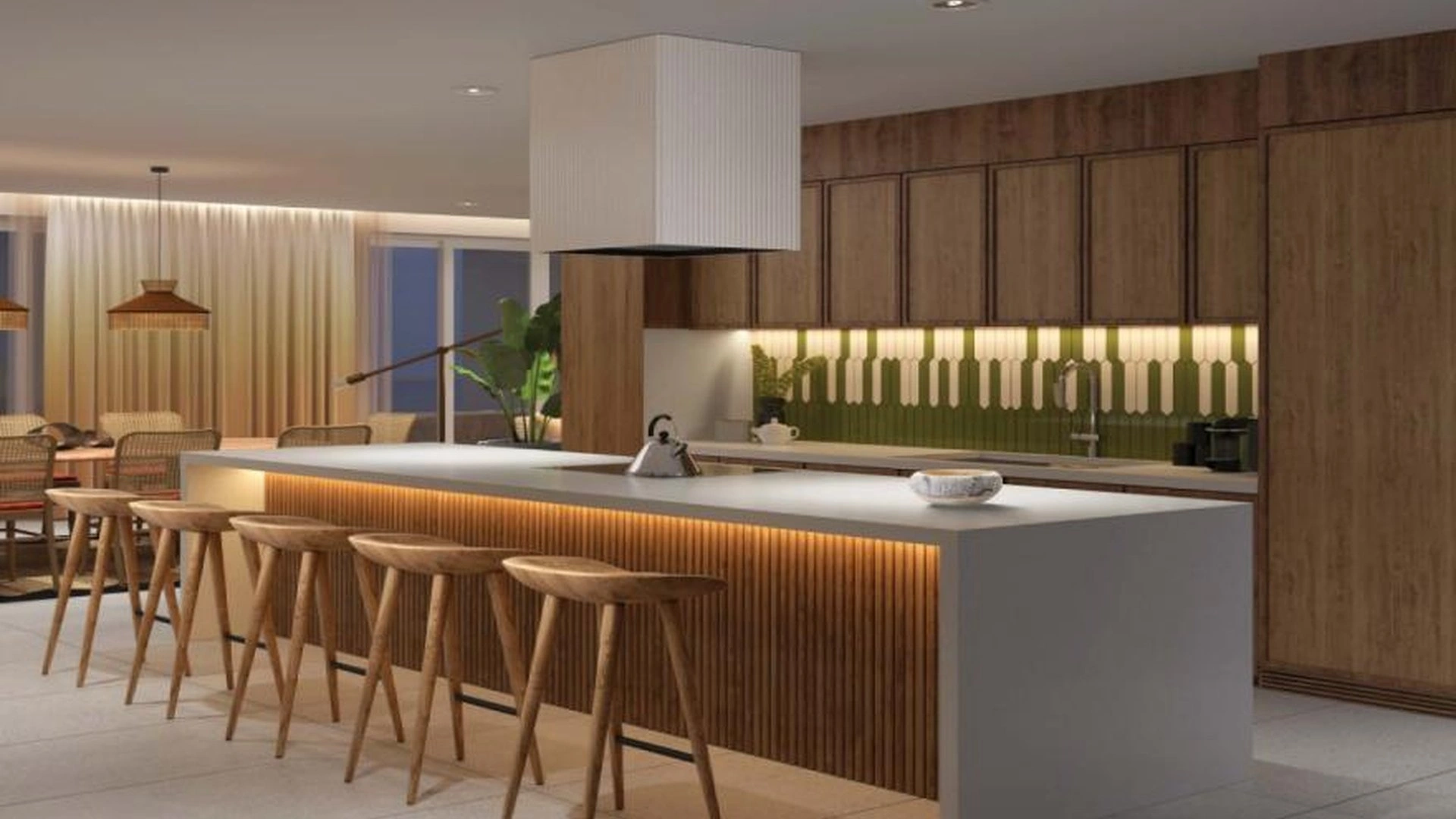 Oceanfront apartment 106 m2 in Anse Boileau on Mahe Island