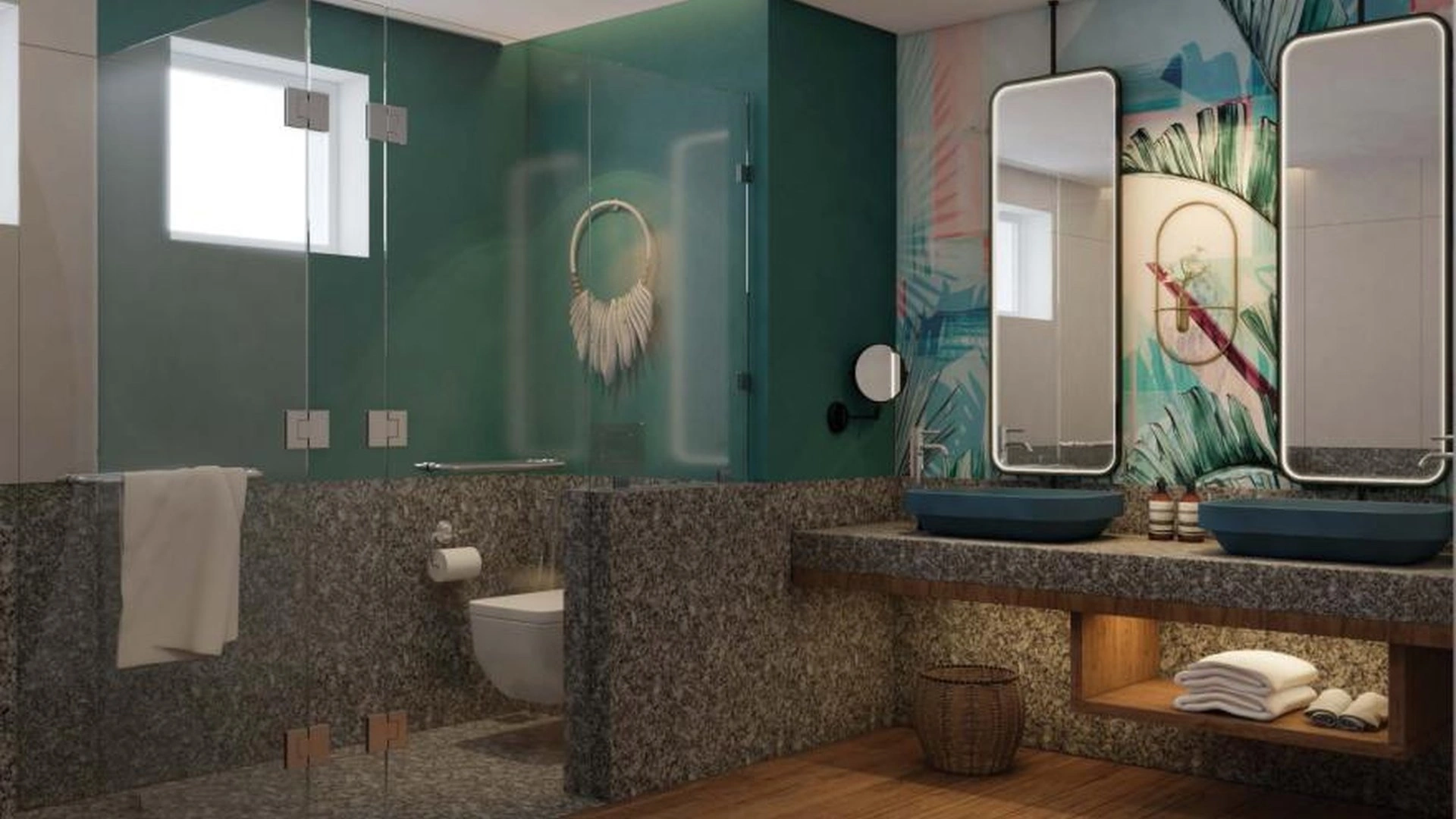 Oceanfront apartment 106 m2 in Anse Boileau on Mahe Island