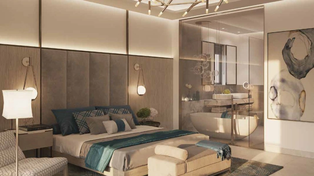 Семейная вилла 5+1 с видом на пляж в Шардже, ОАЭ