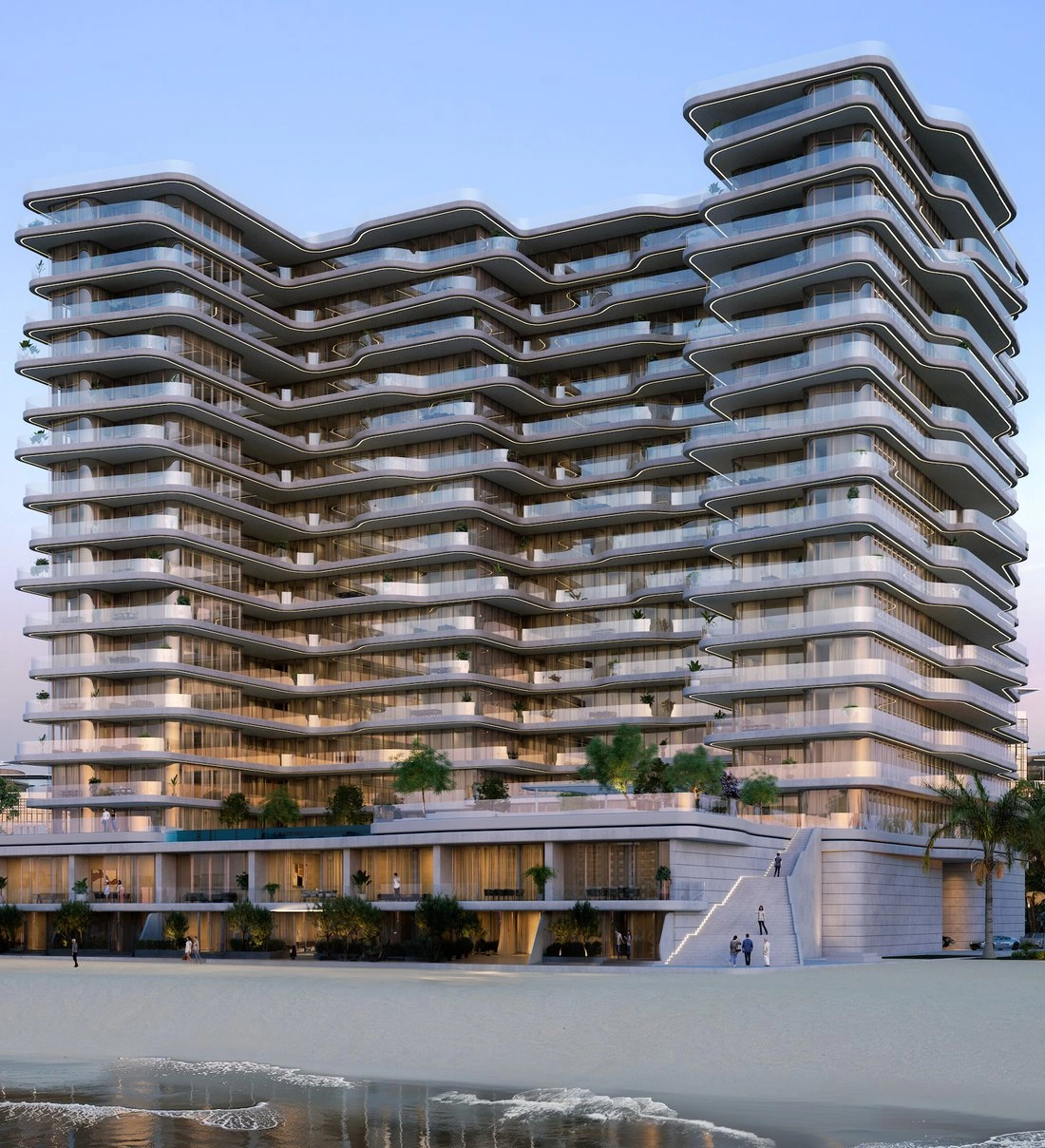 بنتهاوس فريد بمساحة 540 م2 مع إطلالة بانورامية في رأس الخيمة، الإمارات العربية المتحدة