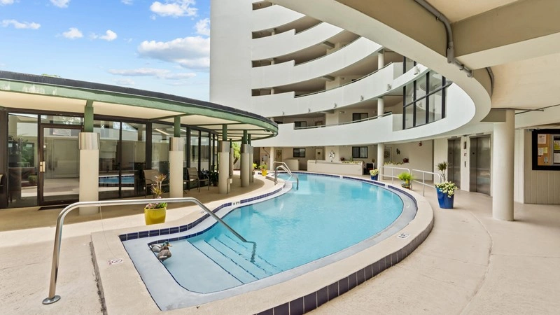 जैक्सनविल, यूएसए में रोशन 1-बेडरूम अपार्टमेंट