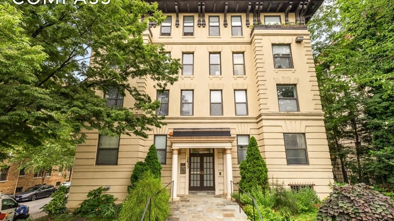 वॉशिंगटन, USA में उजला 2-बेडरूम अपार्टमेंट