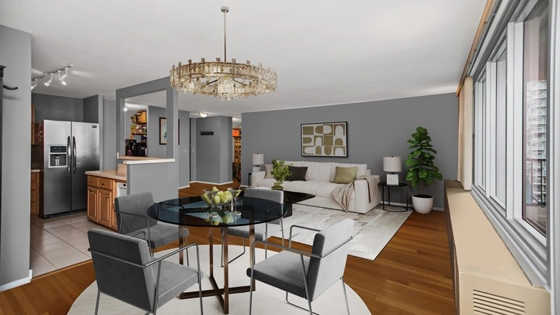 美国芝加哥的明亮两居室公寓