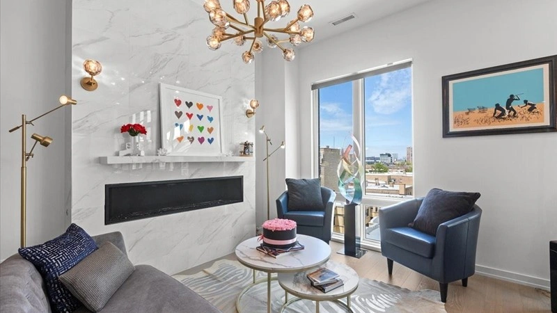 शिकागो, यूएसए में 208 m² का विशाल अपार्टमेंट