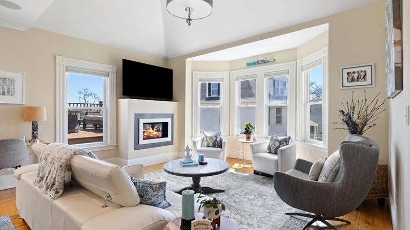 बोस्टन, USA में 191 m² का विशाल अपार्टमेंट