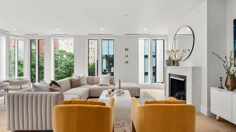 बोस्टन, USA में विशाल 3-бेडरूम अपार्टमेंट