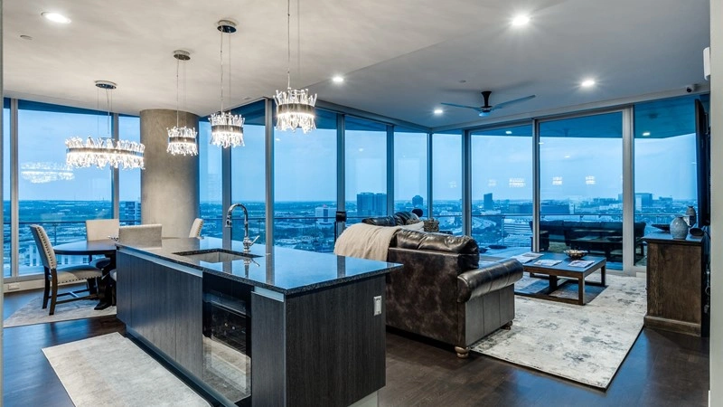 डालास, यूएसए में प्रतिष्ठित 2-बेडरूम अपार्टमेंट