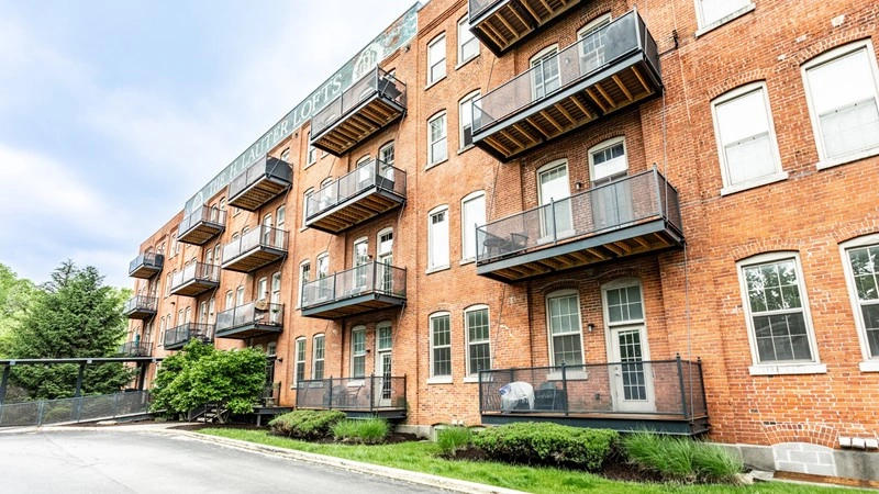 धूप से भरा अपार्टमेंट 70 m2, Indianapolis, USA