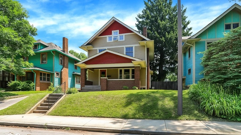 इंडियानापॉलिस, USA में आरामदायक 8-बेडरूम घर