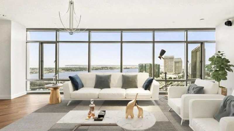 सन डिएगो, यूएसए में 229 m2 का विशाल अपार्टमेंट