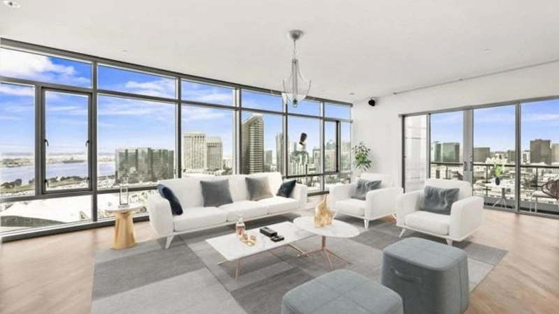 सन डिएगो, यूएसए में 229 m2 का विशाल अपार्टमेंट