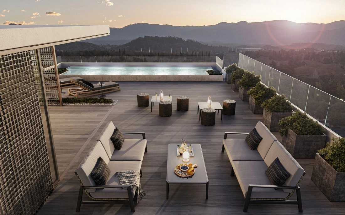 阿根廷门多萨 215 m2 公寓,带露天泳池