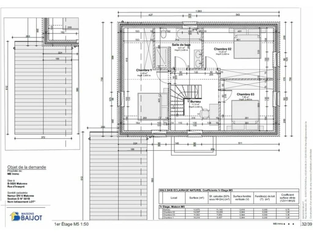 नैमूर, बेल्जियम में धूप भरा 3+1 घर