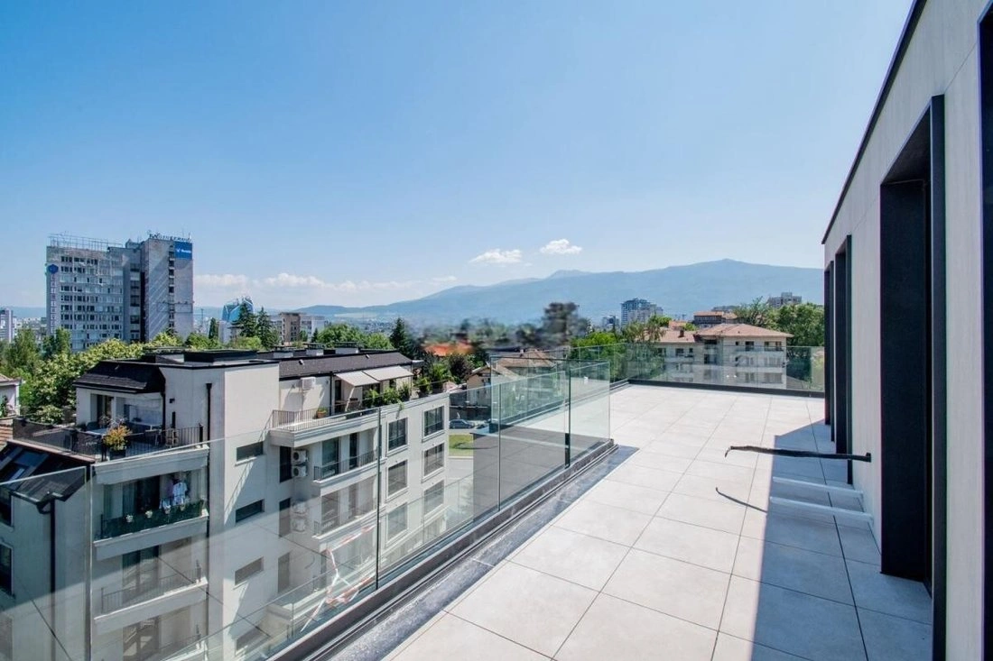 Bright penthouse 457 m2 in Sofia, Bulgaria