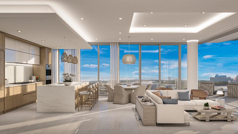 Penthouse 292 m2 with terrace in Nassau, Bahamas