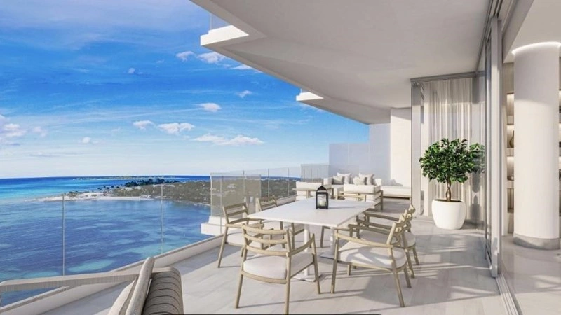 巴哈马拿骚 314 m2 带阳台的顶层公寓