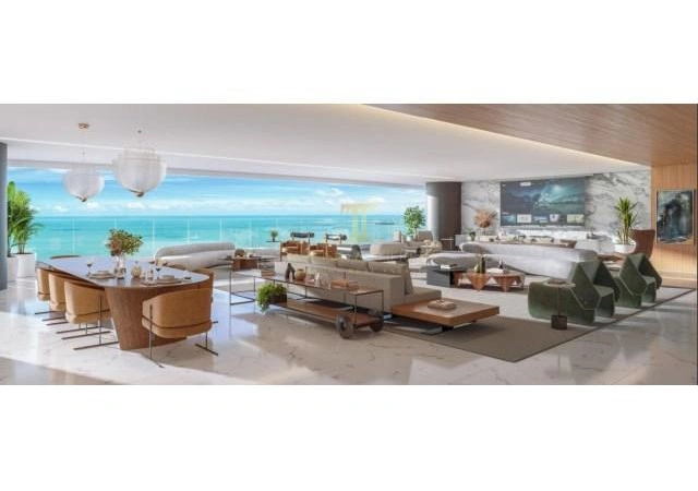 Fortaleza, Brezilya'da 650 m²'lik harika bir aile dairesi