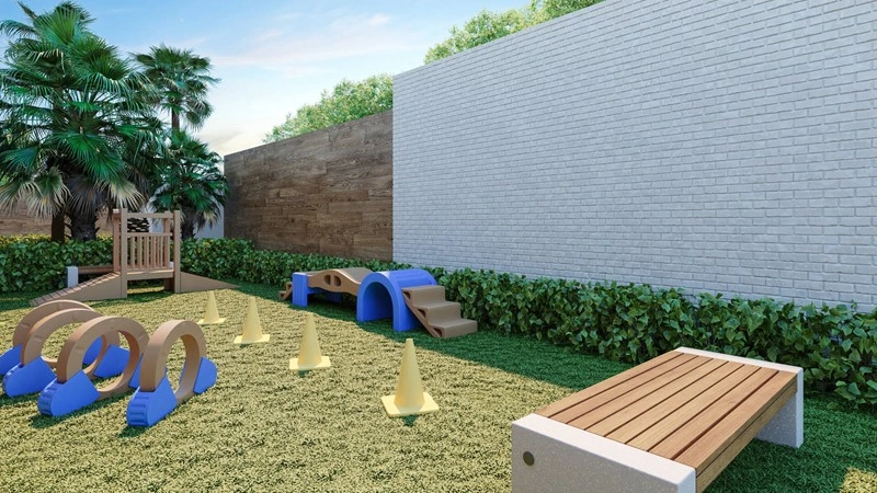 Modern apartment 38 m2 in Fortaleza, Brazil