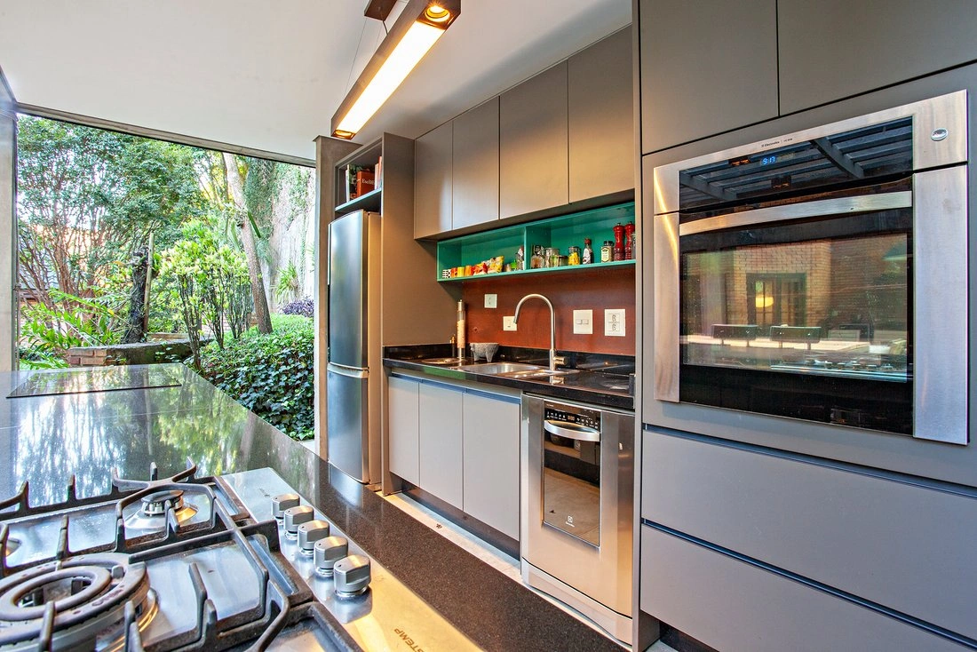 House 650 m2 with open pool in Sao Paulo, Brazil