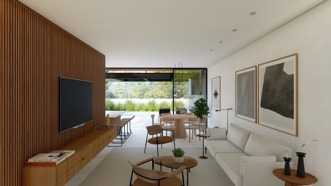 House 264 m2 with indoor pool in Florianopolis, Brazil