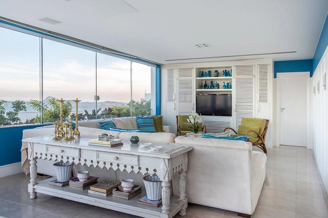 Penthouse 980 m2 with sea view in Rio de Janeiro, Brazil