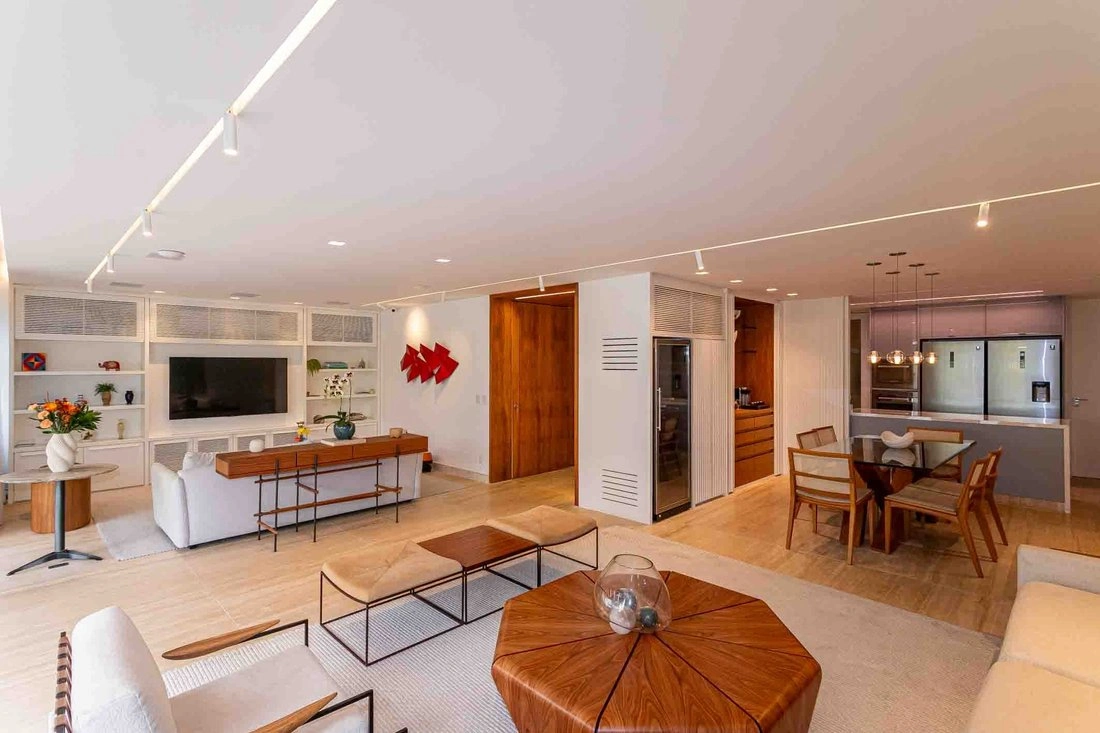 रियो डी जनेरियो, ब्राजील में 230 m2 का अपार्टमेंट, वॉक-इन क्लोसेट सहित