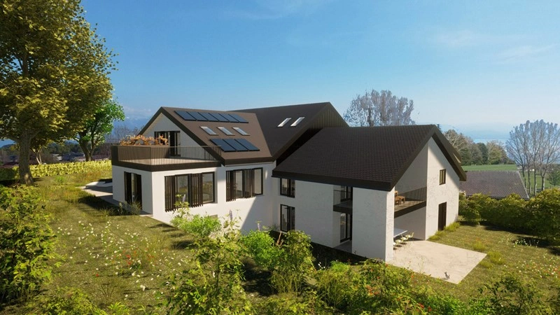 瑞士洛桑宽敞3+1住宅