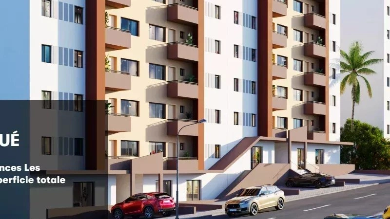 آپارتمان 45 m2 با خدمات کانسیرژ در آبیجان، ساحل عاج