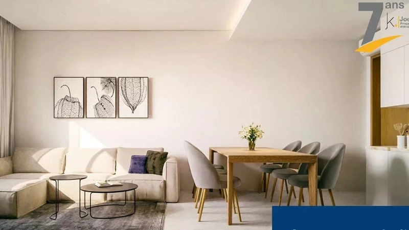 آپارتمان 45 m2 با خدمات کانسیرژ در آبیجان، ساحل عاج