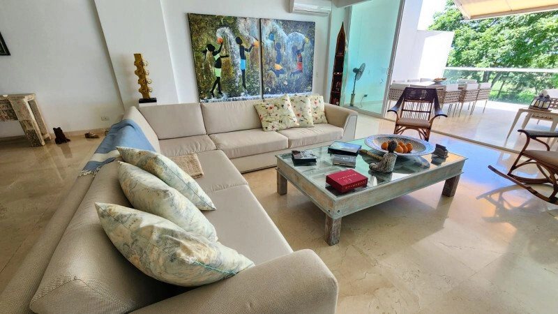 Apartment 220 m2 with ocean view in Cartagena, Colombia