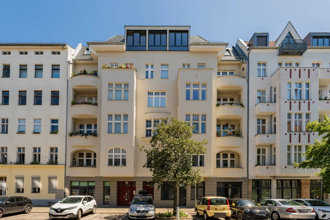 德国柏林 135 m² 顶层公寓