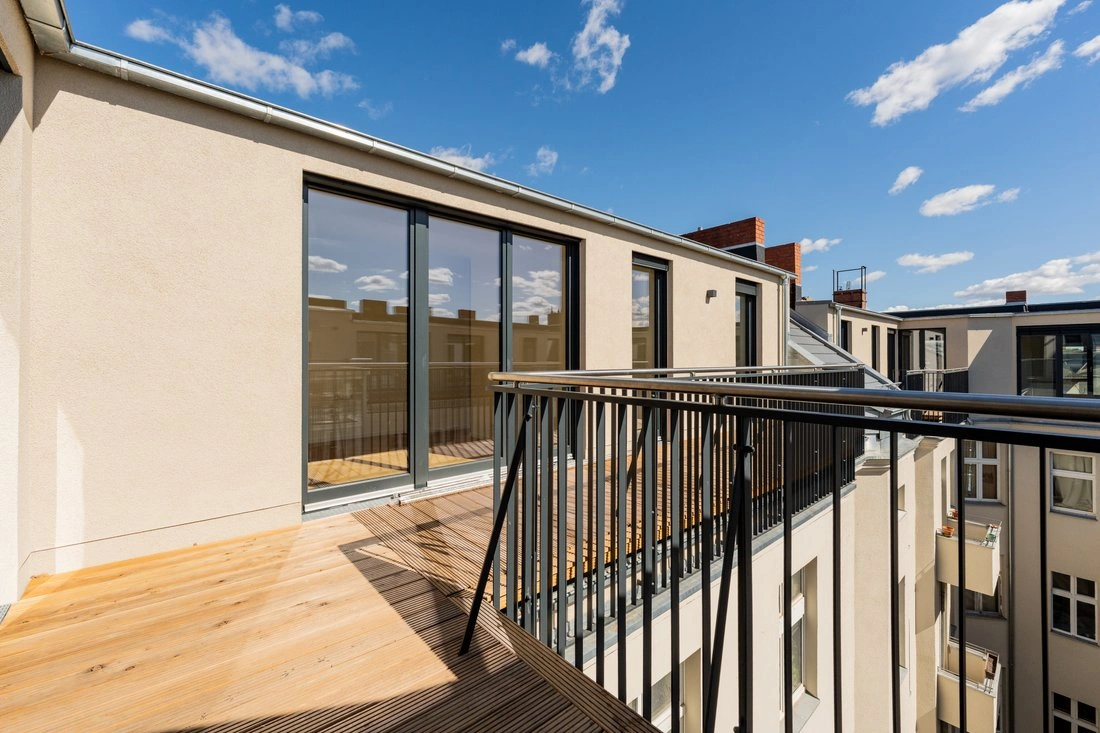 德国柏林 135 m² 顶层公寓