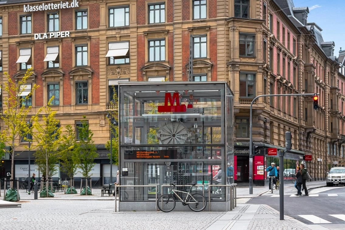 Luxury apartment 173 m2 with a convenient layout in Copenhagen