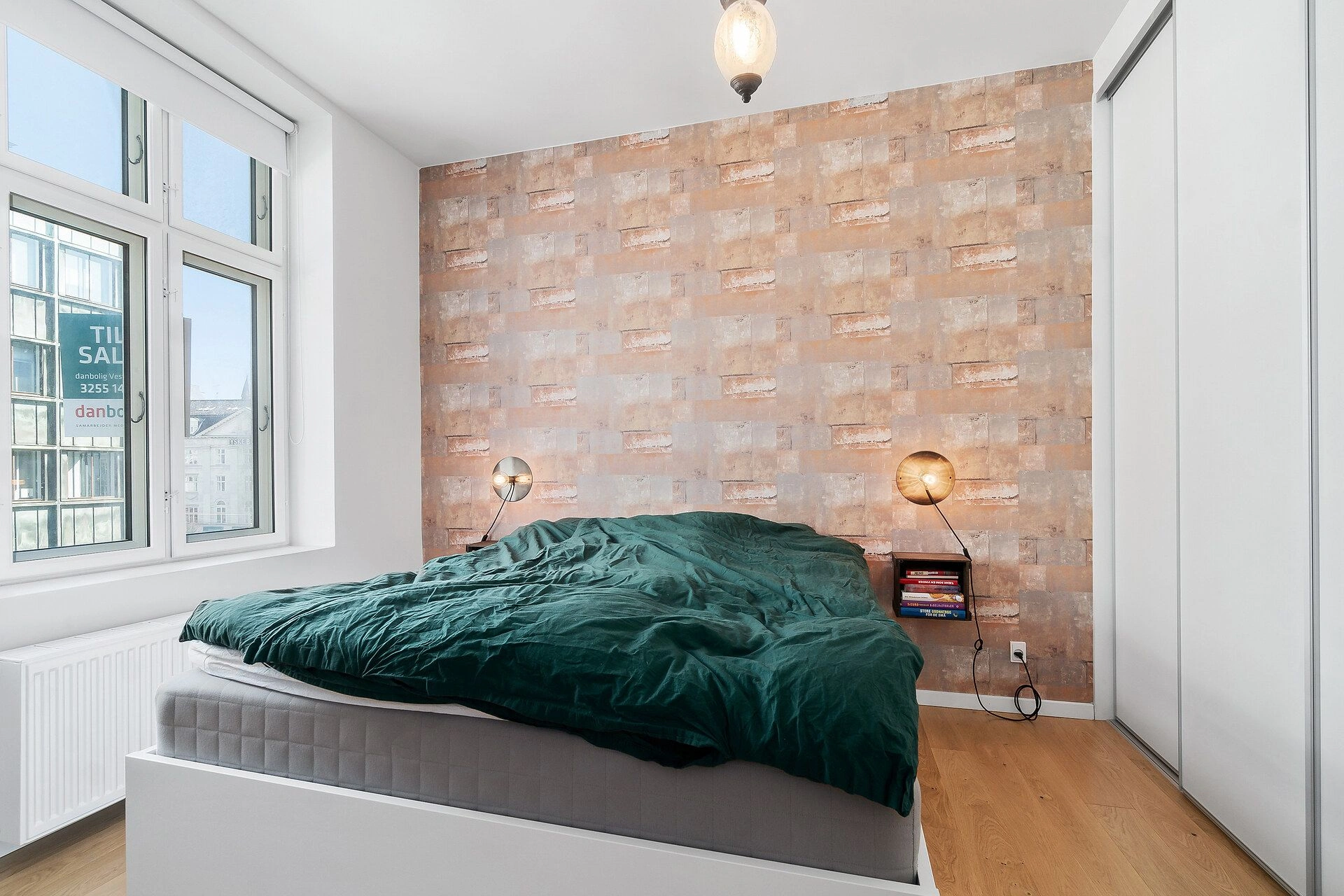 Stilvolle 102 m2 Wohnung mit Blick auf den See in Kopenhagen